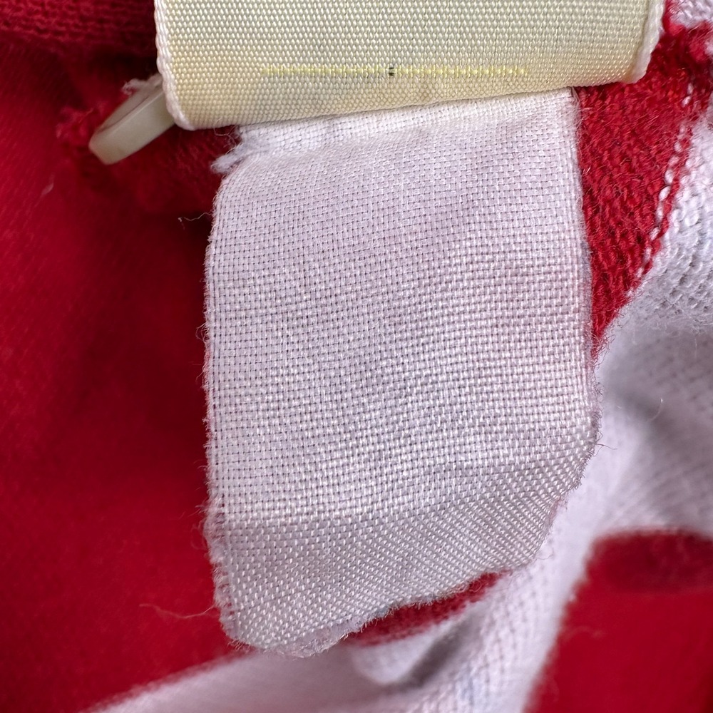 VTG 90s Eddie Bauer S/S Rugby Polo Shirt Mens Sz L Red White Blue Oversized Prep - Picture 15 of 16